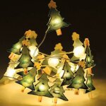 Edm - guirlande  piles avec 20 leds pour la dcoration de nol 1, 3m
