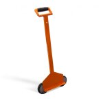 Edma - mini chariot roll pac transporteur de plaques avec 2 roues