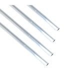 Ef013 xone set de 4 protecteurs de bord de porte voiture chrome pvc