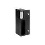 G�che �lectrique pour serrure verticale applique - eff - eff noir 52 droite 2 temps 120 52