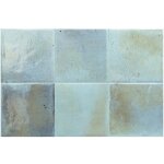 Eiffel art construction - carrelage extrieur piscine carr bleu brillant 15x15 cm spa&pools sky blue ...