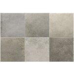 Eiffel art construction - carrelage extrieur piscine carr gris mate 15x15 cm spa&pools shadow mat (vendu ...