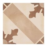 Eiffel art construction - carrelage sol / mur effet ciment 20x20 cm terra cardinale (vendu par boite ...