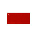 Eiffel art construction - carrelage mur relief m�tro parisien uni rouge brillant 7, 5x15 cmmetro rosso ...