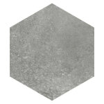 Eiffel art construction - carrelage sol / mur hexagonal effet b�ton gris rift hexagono grafito (vendu ...