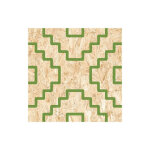 Eiffel art construction - carrelage sol / mur effet bois osb motif vert 60x60 cm seriaki strand verte ...