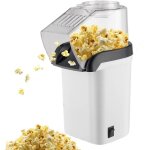 Machine à pop - corn, sain sans graisse, blanc Machine à pop - corn, sain sans graisse, blanc