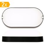 2x luminaire pour pièces humides idéal pour cuisines, balcons, salles de bains, sous - sols, ateliers, ... 2x luminaire pour pièces humides idéal pour cuisines, balcons, salles de bains, sous - sols, ateliers, ...