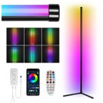 Einfeben 7w led lumire lampadaire 156cm rgb lumire enterre couleur changeante