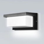 Einfeben applique murale led 18w capteur led ip65 clairage extrieur avec dtecteur de mouvement patios ...