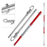 Randaco - einfeben barre de remorquage avec collier  ressort 2t 3pcs, barre de remorquage, 180cm