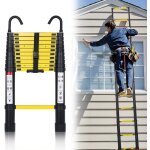 Einfeben - chelle télescopique avec crochet escabeau noir + jaune multi - fonction 3, 2m Einfeben - chelle télescopique avec crochet escabeau noir + jaune multi - fonction 3, 2m