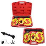 Einfeben - compresseur de ressort d'amortisseurs ressorts 80 mm à 190 mm + 1 coffret rouge Einfeben - compresseur de ressort d'amortisseurs ressorts 80 mm à 190 mm + 1 coffret rouge