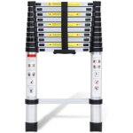 Einfeben - echelle télescopique stable en aluminium multi - fonction jusqu'à 150 kg escabeau 3, 8 m Einfeben - echelle télescopique stable en aluminium multi - fonction jusqu'à 150 kg escabeau 3, 8 m