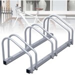 Rtelier vlo pour 3 vlos, range vlo au sol ou mural, en suspension 70. 5x32x26cm - einfeben