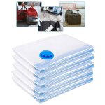 Sac housse de rangement sous vide avec pompe, lot de 5 sacs de rangement sous vide 60x80cm - couleur ... Sac housse de rangement sous vide avec pompe, lot de 5 sacs de rangement sous vide 60x80cm - couleur ...