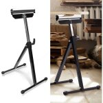 Einfeben support  rouleaux trteau servante d'atelier chevalet (hauteur rglable 68 - 108cm max 60 kg ...
