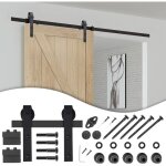Einfeben - système de porte coulissante ensemble d'accessoires pour rail au sol rail de porte à rouleau ... Einfeben - système de porte coulissante ensemble d'accessoires pour rail au sol rail de porte à rouleau ...