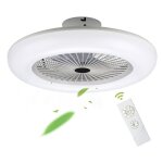 Einfeben - ventilateur de lustre ventilateur de plafond léger lampe de ventilateur led réglable silencieuse ... Einfeben - ventilateur de lustre ventilateur de plafond léger lampe de ventilateur led réglable silencieuse ...