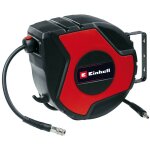Einhell - enrouleur de tuyau pneumatique tc - ph 150 (longueur du tuyau 15 m + tuyau de raccordement ...