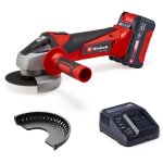 Einhell - meuleuse d'angle 115mm sans fil tc - ag 18 / 115 li (1 x 4, 0 ah) (18 v, disque  115 mm, ...