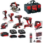 Einhell pack de 9 outils sans fil pxc (18 v, pack machines pxc) livr� avec 2 batteries 2, 5ah, une batterie ...