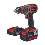 [jamais utilis�] einhell perceuse � percussion sans fil te - cd 18 / 50 li - i bl + 2 batteries 2ah et ...