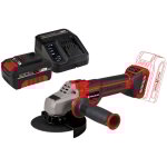 Einhell professional meuleuse d'angle sans fil tp - ag 18 / 125 ce q li kit (1x 4, 0 ah)