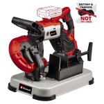 Einhell - scie  ruban sans fil te - mb 18 / 127 u li - solo power x - change (18 v, hauteur de coupe ...