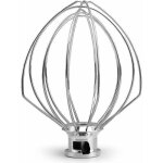 Einnenffer fouet en acier inoxydable 5k452ww pour robot de cuisine kitchenaid
