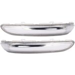 1 paire de coques de clignotants de rétroviseur, 9814464680 de remplacement de lentille de lampe indicateur ... 1 paire de coques de clignotants de rétroviseur, 9814464680 de remplacement de lentille de lampe indicateur ...