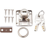 138 - 32 verrou de s�curit� � un point unique avec cl�s pour armoire, tiroir, maison, bureau - ej. life ...