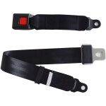 2 pices ceinture de scurit 2 points confortable noir sige rglable sangle de scurit universelle ...