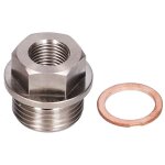 Adaptateur de capteur m18x1. 5  1 / 8npt filetage capteur de temprature d'eau d'chappement raccord ...