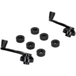 Ej. life alliage d'aluminium voiture fen�tre porte manivelle poign�e universelle l�ve - vitre manuel ...