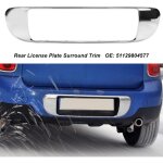 Ej. life - garniture de support de cadre de plaque d'immatriculation chrome, 51129804577 moulure de ...