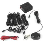 Kit d'aide à l'inversion de radar de recul avec capteur de stationnement de voiture avec alarme sonore ... Kit d'aide à l'inversion de radar de recul avec capteur de stationnement de voiture avec alarme sonore ...