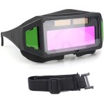 Lunettes de soudure, masque de soudeur automatique, auto - assombrissantes solaires lentilles tig mig ... Lunettes de soudure, masque de soudeur automatique, auto - assombrissantes solaires lentilles tig mig ...