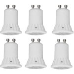 Qimeitech 6pcs led mr11 ampoules dimmable gu10 cramique conomie d'nergie 4w 360lm pas d'uv angle de ...