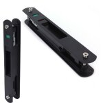 Ej. life - serrure de fen�tre, serrure � crochet double face poign�e de fen�tre coulissante type de crochet ...