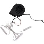 Ej. life - souffleur d'air pour gonflables avec 3 ensembles d'ampoules led blanches, pompe de soufflage ...