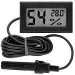 Thermomtre hygromtre numrique mini lectronique temprature humidit mtre pour intrieur extrieur ...