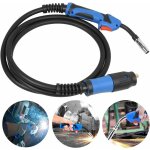 Torche de soudage � fil 3. 8 m�tres mig mag 15ak avec connecteur p�ritel pour poste de soudage semi - ...