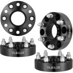 Elargisseur de voie 4pcs epaisseur 38 mm, entretoises de roue 6 boulons, modeles de boulons 152x140 mm, ...