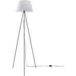 Elc - lampadaire tissu 'elsika' en textile pour salon & salle � manger