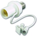 Electraline adaptateur cr�pusculaire e27 avec interrupteur photo�lectrique - 58314