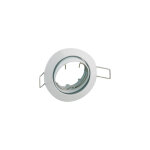 Gu10 bague de garniture d'ampoule ronde blanc electro dh 12. 672 / b / z / b 8430552105984 Gu10 bague de garniture d'ampoule ronde blanc electro dh 12. 672 / b / z / b 8430552105984