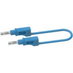 2217 / 600v - cd1 - 50bl cordon de mesure banane mle banane mle 0. 50 m bleu 1 pc(s) - electro pjp