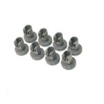 Electrolux - 8 roulettes panier sup�rieur (50286967000) lave - vaisselle leonard, zanker, progress, rex, ...
