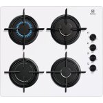 Electrolux - egt6042nvw plaque de cuisson gaz s�rie 300 gas on glass 60 cm plaque gaz